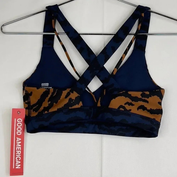 Good American Oasis Zebra Sports Bra - Picture 6 of 13